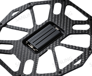 Bốn trục <span class=keywords><strong>CNC</strong></span> hợp kim nhôm gia công dịch vụ cho máy bay không người lái các bộ phận vỏ gia công bao gồm dây thép không gỉ EDM - Product Image 5