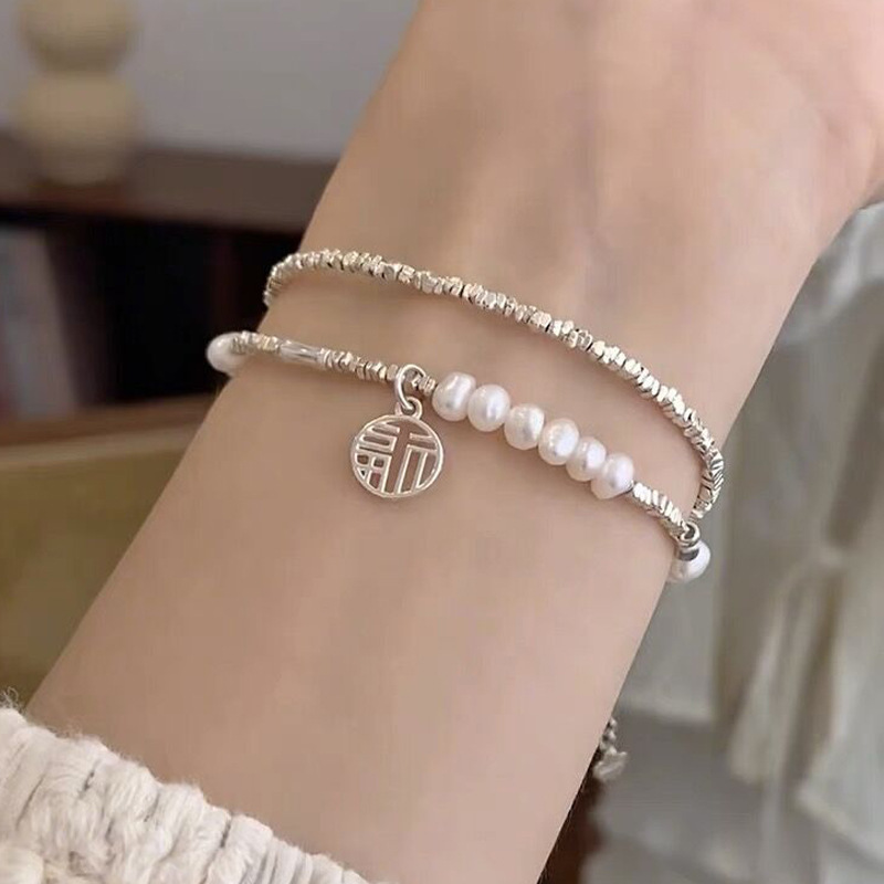 Mexico Style Elegant Freshwater Pearl Glass