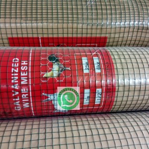 Malla de alambre soldada con revestimiento de PVC de 1/2 pulgadas, malla de valla versátil de tamaño personalizado para proyectos de bricolaje y recintos de Aviario - Product Image 4