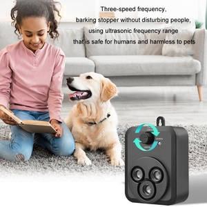 Dispositifs anti-aboiement pour chiens à ultrasons écologiques de haute qualité en gros avec batterie de 2000 mAh et aides à l'entraînement - Product Image 5