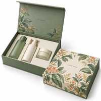 Boîte cadeau de luxe pour soins de la peau avec logo personnalisé, impression couleur, carton rigide et insert ajusté pour l'emballage cosmétique