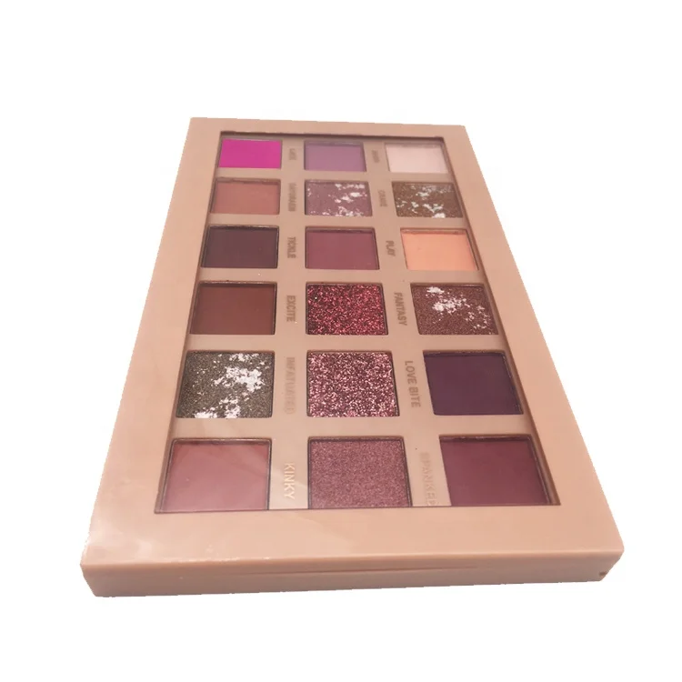 Косметика для макияжа с дымчатым глазом богатая супер пигментная картонная Волшебная палитра теней для век