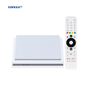 Topleo ATV hộp KM2 cộng với Deluxe Android 11 hỗ trợ 4K giải mã video đấm bốc máy TV BOX ANDROID certificado hộp ATV - Product Image 1