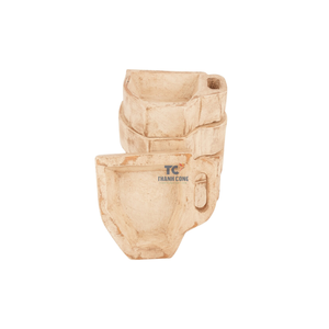 Tasse à thé en forme de fabrication artisanale personnalisable cadeaux décoratifs de Noël conteneur de bougie de pâte en bois - Product Image 1