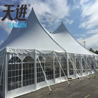 Bâche en PVC imperméable 850 GSM, tissu enduit robuste pour tentes, chapiteaux et abris d'événements extérieurs (anti-UV)