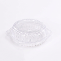 Boîte d'emballage alimentaire pour pâtisserie, gâteau, dessert, tiramisu, avec couvercle transparent en PET écologique à haute transparence et fermeture à boucle