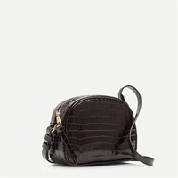 Sac à bandoulière en cuir PU pour appareil photo pour femmes, sacoche avec Logo de Design personnalisé, 2019