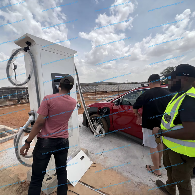 Solar Power EV Charging Station 250kva 750kva 1.5MW Hybrid Solar System 240KW 480KW Liquid Cooling Charging Station