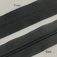 Haute qualité couleur personnalisée 60cm 3 #5 #8 # dents cachées en nylon extrémité ouverte fermeture éclair YKK pour vêtements