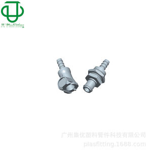 Raccords rapides en plastique POM de haute qualité, série L, filetage externe 1/4\", plaque droite, raccords mâles à axe traversant - Product Image 4