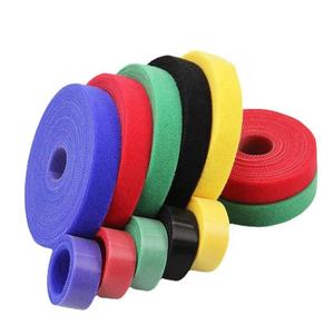 Tùy chỉnh bán buôn trở lại trở lại velcroes hai mặt tự dính móc và vòng lặp cáp Tie velcroes tùy chỉnh velcroes - Product Image 4