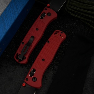 Cuchillo de Camping DIY OEM Más Vendido TREDKNIX BM535 Bugout con Hoja de Acero Inoxidable S30V, Puntas de Proyectil y Mango de Fibra de Vidrio de Nylon con Liberación por Tornillo - Product Image 5