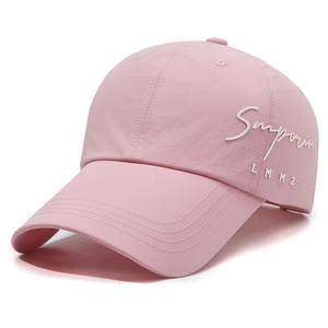 Berretto da Baseball in spugna estiva ad asciugatura rapida per uomo donna con stampa <span class=keywords><strong>Offset</strong></span> con lettere di Design protezione solare cappello a scacchi per - Product Image 4
