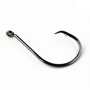 Hameçons simples en acier à haute teneur en carbone 7384 SPORT CIRCLE Eagle Claw Point pour la pêche en rivière et en lac, couleur <span class=keywords><strong>BLN</strong></span> 6 # ~10/0 # - Product Image 3