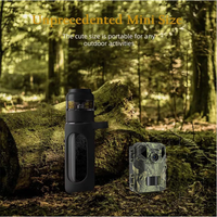 Trail Camera50MP 4K WiFi Mini Caméra de Jeu avec Vision Nocturne 0.2s Déclenchement Time Activé par Mouvement Caméra de Vision Nocturne cachée