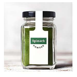Grosir bubuk bayam sehat kualitas makanan bubuk hijau kering alami dengan bahan aktif klorofil dikemas dalam Drum - Product Image 5