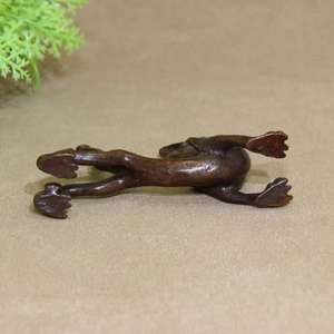 Scultura di Drago Cinese in Bronzo Antico, Statuetta di Bestia Mitologica, Oggetto da Collezione per Arredamento e Artefatto Culturale - Product Image 6