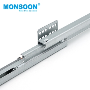 ตู้เก็บของในครัว รางลิ้นชักแบบยืดหดได้ ติดตั้งใต้ตู้ สีขาว ระบบลิ้นชักเฟอร์นิเจอร์แบบหลายช่องสูง พร้อมหมุดยึด - Product Image 4