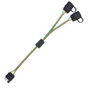 4 cách phẳng Trailer y-splitter Adapter mở rộng khai thác cho Led cổng sau - Product Image 1