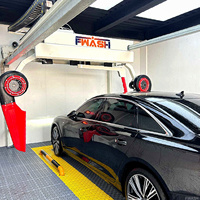 Machine de lavage de voitures automatique 360° sans contact, solution clé en main pour nouvelle entreprise de lavage commercial