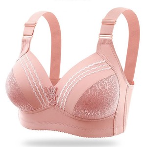 Donne di alta qualità Push up <span class=keywords><strong>reggiseno</strong></span> sottile in pizzo senza fili biancheria intima B <span class=keywords><strong>C</strong></span> da donna senza soluzione di continuità <span class=keywords><strong>reggiseno</strong></span> taglie forti - Product Image 5