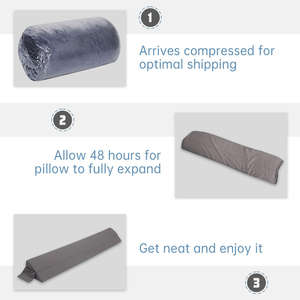 Almohada de Espuma de Alta Densidad para Rellenar el Hueco del Cabecero, Soporte para el Cuello de Espuma Viscoelástica para un Sueño Confortable en el Sofá o la Sala de Estar - Product Image 4