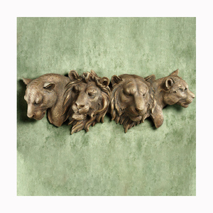 Sculpture <span class=keywords><strong>murale</strong></span> d'art moderne pour la décoration <span class=keywords><strong>de</strong></span> la maison, sculpture en résine <span class=keywords><strong>de</strong></span> tête d'éléphant, prix <span class=keywords><strong>de</strong></span> vente - Product Image 3