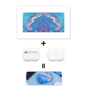 Fundas Sublimables de PC Rígido Recubiertas de Fonlyu para <span class=keywords><strong>Airpods</strong></span> 2, 3, 4 y Pro, 4 Piezas, para Impresión por Transferencia de Calor, Personalizables - Product Image 3