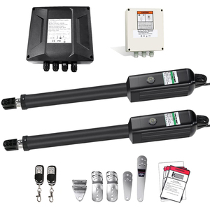 Ouvre-porte automatique à double battant EKD700 à énergie <span class=keywords><strong>solaire</strong></span>, moteur 24V DC, ouvre-porte <span class=keywords><strong>électrique</strong></span> automatique pour usage domestique - Product Image 2