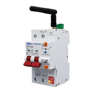 TOMZN TOB1S-63M TUYA Smartlife WIFI interruttore intelligente interruttore telecomando sopra/sotto tensione protezione corrente temperatura - Product Image 6