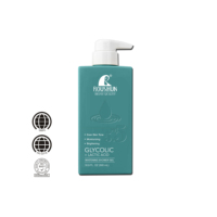 Gel Douche Éclaircissant à l'Acide Glycolique ROUSHUN Hydratant Lissant et Illuminateur pour Tous Types de Peau