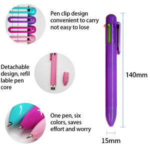 Premium Gelpennen Met Aanpasbaar Logo 1.0Mm Geel Roze Blauw Schrijfbreedte 0.5Mm Rood En Groen Inkt UV-Afdrukken - Product Image 3