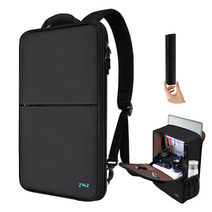 ZINZ Laptop <b>Backpack</b> <b>Large</b> Capacity Interior Compartment Unisex Business Travel <b>Backpack</b> - Product Image 1