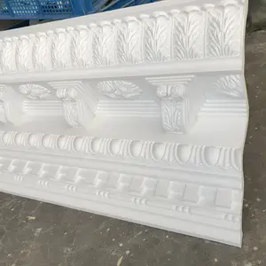 24 Inch Biggest Ceiling Corner Interior Cornice Polyurethane Foam Crown Moulding