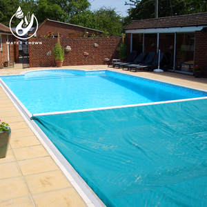 Corona de agua, cubierta de <span class=keywords><strong>piscina</strong></span> automática de alta calidad, Material de PVC duradero para piscinas al aire libre para niños - Product Image 1