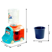 Vente en gros de jouets amusants, distributeur d'eau en forme d'autobus scolaire, machine à bonbons pour enfants
