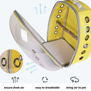 Yeni taşınabilir kuş çantası katlanabilir kuş aksesuarları papağan küçük Pet taşıma çantası kuş seyahat taşıyıcısı - Product Image 3