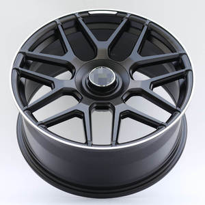 Disponibili Cerchi in Lega di Alluminio Forgiato da 21 e 22 Pollici con Finitura Nera e 7 Razze <span class=keywords><strong>a</strong></span> Y per <span class=keywords><strong>Mercedes</strong></span> <span class=keywords><strong>Classe</strong></span> G G-Wagon - Product Image 2