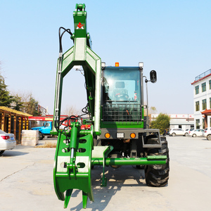 Máy Xúc Mía Bánh Xe Máy Xúc Bánh Xe Mini Có Khớp Nối Máy Lấy Gỗ Máy Xúc Gỗ Máy Xúc Nhật Ký Atv Xe Kéo Có Dụng Cụ Lấy - Product Image 2