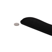 Clavier et tapis de souris avec repose-poignet en gel en mousse à mémoire de forme avec base en caoutchouc antidérapant pour ordinateur portable de bureau pour ordinateur de jeu de bureau