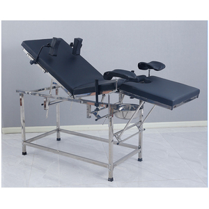 Cama de examen ginecológico de acero inoxidable de alta calidad Silla DE EXAMEN DE clínica de metal para hospitales - Product Image 4