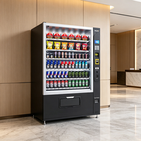 Distributeur automatique de boissons, de collations et d'aliments TCN Wholesale avec paiement par carte de crédit pour centre commercial et bureau