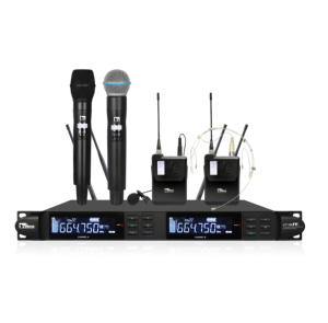 Microphone dynamique sans fil double canal <span class=keywords><strong>BETA</strong></span> 58 UHF Microphone professionnel à main pour la diffusion en direct sur la scène de l'église - Product Image 2