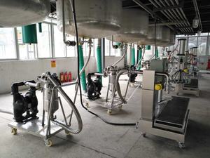 0.25m3 0.5m3 पेंट बैग फिल्टर कोटिंग्स प्लांट का उपयोग विभिन्न जाल के साथ फाइटरिंग मशीन - Product Image 6