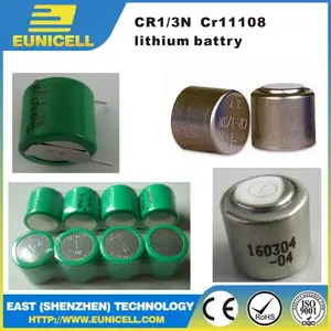 Batería de litio CR1/3N, 3V, 170mAh, cr1/3N, 2CR1/3N, cr2, cr123a, para electrónica de consumo