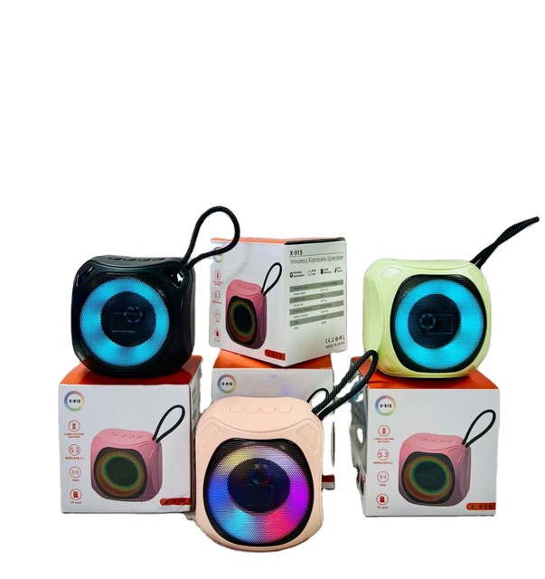 Waterproof Stereo Bt Outdoor Wireless Speaker X-915 Super Quality Outdoor Mini Portable Sound Bass With TF FM USB TWS Speakers