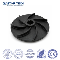 Fabricant OEM ODM d'impellers en plastique de haute précision pour pièces de pompe à eau de nettoyeur de piscine robotisé