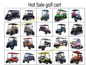 Golf Buggy Special Transportation Electric Sightseeing Cart Deposit High Quality Steel Golf Electric Carts for Sale - Product Image 5