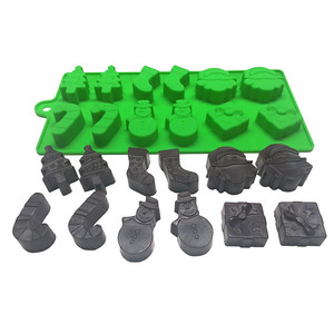 BHD <span class=keywords><strong>Moule</strong></span> en <span class=keywords><strong>silicone</strong></span> antiadhésif flexible et dur 3D pour la préparation <span class=keywords><strong>de</strong></span> la barre <span class=keywords><strong>de</strong></span> chocolat Jello Gummy Candy - Product Image 4