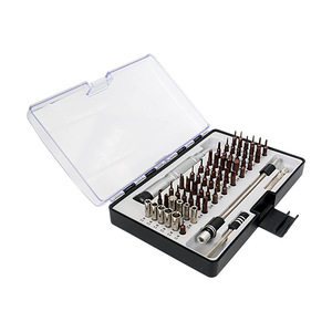 Weeks Mobile Phone Repair <b>Screwdriver</b> <b>Set</b> S2 Steel 64 Piece <b>Precision</b> Tool Kit For Watch And Device Disassembly - Product Image 2